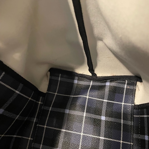 Kate Spade Blue plaid Tote - Picture 6 of 10